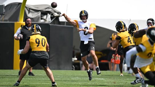 Defense shows its worth on Day 1 of practice taken in Latrobe, Pa. (Top story). Photo by KARL ROSER / STEELERS