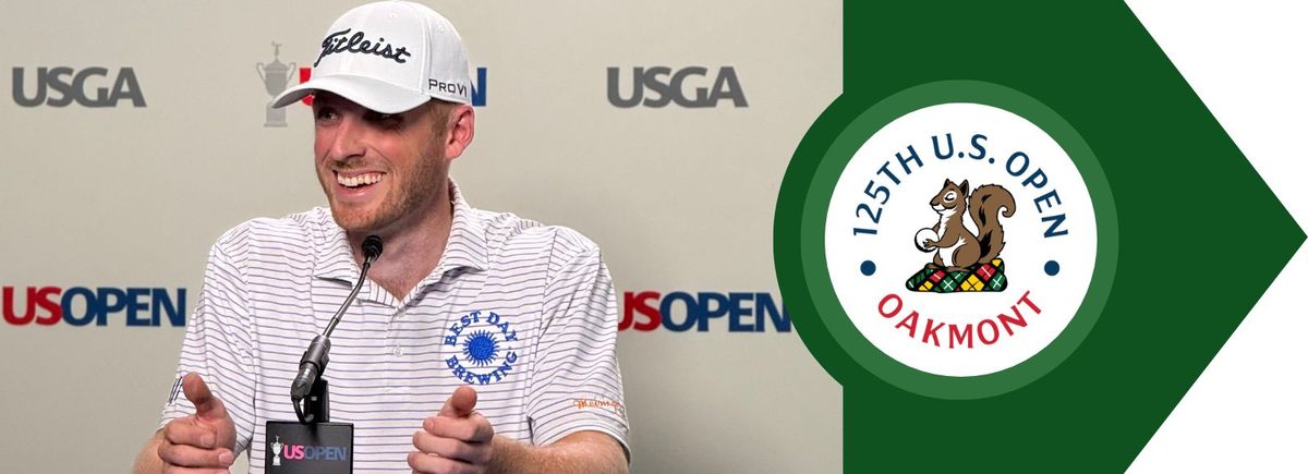 Vogt 'full of gratitude' to be at U.S. Open taken in Oakmont, Pa. (U.S. Open)